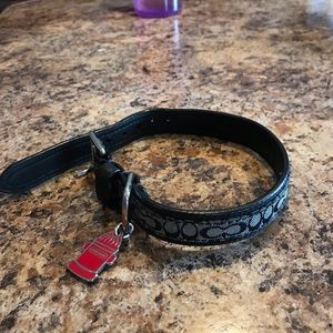 Coach dog collar